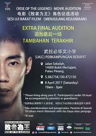 Rise of the legend' ﻿hit cinemas on 15 march after a special early screening of the extended version on 9 march at the national stadium in i hope the film will pay tribute to the sports legend (chong wei) who has inspired us all, especially malaysians with his fighting spirit, he said. Lee Chong Wei Movie On Twitter Final Audition This Saturday Don T Miss The Last Chance See Ya Lcwriseofthelegend Audition Casting Penang Berapit Bukitmertajam Https T Co Bwr8dxaihq