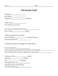 Apostle S Creed Tests In 2020 Apostles Creed Bible Devotions Creed