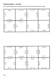 These math games are highly addictive! One Step Equations Jigsaw Teaching Resources