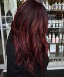 Well, this is hair color not red. 50 Shades Of Burgundy Hair Color Dark Maroon Red Wine Red Violet