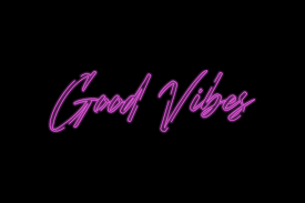 Good Vibes Desktop Wallpaper Desktop Wallpaper Neon Signs Wallpaper