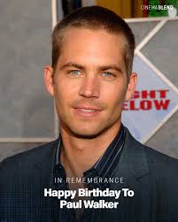 Happy Birthday to Paul Walker! 📷: Getty