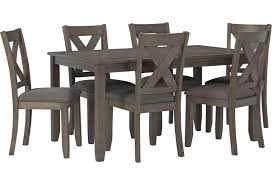 Shop for 7 piece dining set in dining room sets. Signature Design By Ashley Caitbrook Ashl D388 425 7 Piece Rectangular Dining Room Table Set Household Furniture Dining 7 Or More Piece Sets