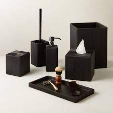 They have the suction power of a traditional upright, but the. Parello Pleated Black Bath Accessories Cb2 In 2021 Modern Bathroom Accessories Bath Accessories Black Bath