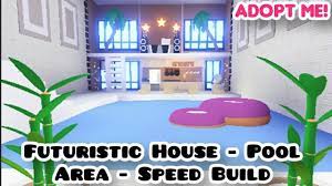 Home roblox cute room ideas roblox pictures cute house kids board kawaii wallpaper tiny house design my room building a house. Adopt Me Futuristic House Pool Area Design Ideas Buildings Hacks Part 1 Youtube