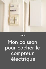 Diy Caisson Compteur Electrique Compteur Electrique Cache Tableau Electrique Cacher Compteur Electrique
