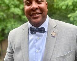 Royal/pink Stripe Bow Tie Jack and Jill of America (self Tie)