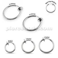 18 Gauge Nose Ring Different Sizes And Types Of Nose Rings