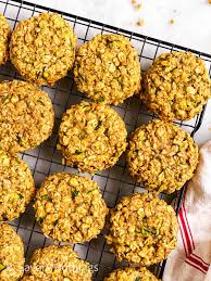 You know when you make too many cookies the night before and are still sneaking in bites in the morning? Zucchini Bread Breakfast Cookies Recipe Savory Nothings