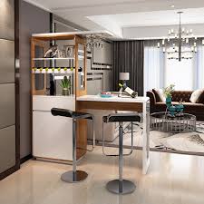 Tujuannya ketika dapur mini bar seperti ini dengan pencahayaan yang baik dan dengan pencahayaan yang cukup maksimal itu akan menjadi mini bar dapur coba pilih mini bar desain industrial. 8 Inspirasi Mini Bar Minimalis Modern Untuk Mempercantik Dapur Blog Qhomemart