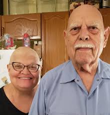 Head shaving journey with family support