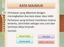 Perjalanan nora ke rumah terbuka mizi. Pembentukan Kata Nama