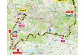 Które miasta na mapie tdp 2021 ? Tour De Pologne Iv Etap Zawiercie Zabrze Trasa Mapy Super Express
