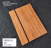 Foshan 200X1200 mm Home Decoration Ceramic Glazed Wooden Floor Tile
