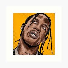 Regalos y productos: Travis Scott Cactus Jack L%c3%a1minas Art%c3%adsticas 