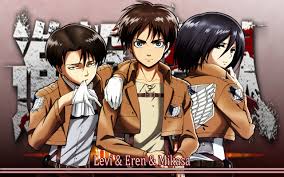 It's eren and mikasa's last time together, after breaking up, eren gives mikasa a ride home, where they spend their last hour together. Levi Eren Mikasa Wallpaper By Ng9 On Deviantart