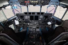C 130 Commando Solo Cockpit Cockpit Flight Deck Military Aircraft