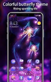 Colorful Free Android Theme U Launcher 3d Android Theme Colorful Butterflies Free Android
