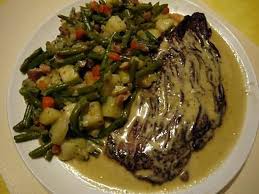 Bavette D Aloyau Sauce Roquefort Recettes De Cuisine Recette Bavette Recette