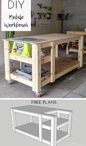 Check spelling or type a new query. Mobile Workbench With Table Saw Diy Table Saw Diy Garage Storage Mobile Workbench