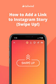 Other ways to use links on instagram if you don't have 10,000 followers. How To Add A Link To Your Instagram Story Swipe Up Tailwind App