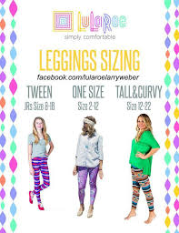 Lularoe Sizing Chart Lularoeleggings Leggings Shop With