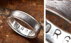 Cast Iron Wedding Ring Wedding Rings Rings Bluenile Engagement Ring