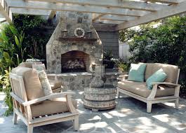 Capo Beach Outdoor Spaces Outdoor Rooms Stone Backyard