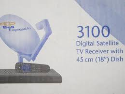 Bell Expressvu 3100 Dig Satellite Tv Receiver With 18 34