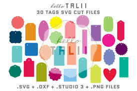 Tags Cutting Files Bundle Graphic By Hello Talii Creative Fabrica