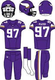 The minnesota vikings are an american football team based in minneapolis, minnesota. Minnesota Vikings Home Uniform National Football League Nfl Chris Creamer S Sports Logos Page Sportslogos Net