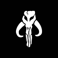 Their rallying symbol is the skull of a mythosaur, a giant sea creature that once served as a mount for the ancient mandalorians (perhaps a reference to the dinosaur boba fett rode in his first appearance. What Is The Mandalorian Symbol The History Of Mythosaurs Explained