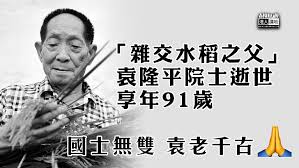 中国杂交水稻之父 袁隆平今年86岁高龄，研究杂交水稻50余载。 中国新华社称其解决了中国食物供 袁隆平于周一（10月3日）在香港获颁2016年吕志和奖—世界文明奖持续发展奖。 袁隆平在香港接受bbc中文网专访时回应杂交水稻是转基因水稻的质疑，并表示，对于转基因食品不. Mhidydt4fowjhm