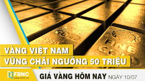 Gia Vang Hom Nay 10 7 2020 Vang Việt Nam Vững Chai Ngưỡng 50triệu Lượng Fbnc Youtube