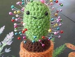 Kaktus Seklinde Orgu Ignelik Crochet Cactus Pin Cushions Patterns Crochet Roundup