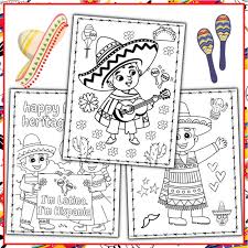 Hispanic Heritage Month Coloring Pages | Hispanic Heritage Month Coloring  Sheets - Classful