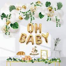 Greenery Baby Shower Decorations Jungle Safari Balloon Etsy In 2021 Safari Baby Shower Decorations Jungle Baby Shower Centerpieces Safari Baby Shower