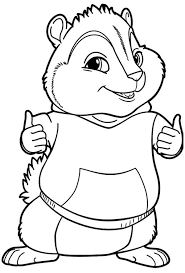 Chipmunks Alvin Seville Coloring Page Alvin Und Die Chipmunks Malvorlagen Fur Kinder Ausmalbilder Kinder
