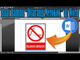 Kawasan dilarang merokok adalah ruangan atau area yang dinyatakan dilarang untuk 3unyu ini. Tutorial Membuat Tanda Dilarang Merokok Di Microsoft Word Simple News Video Youtube