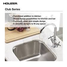 These smaller sinks from houzer are ideal for bar, entertainment or island applications. Club Series Undermount Small Bar Prep Sink By Houzer Kitchensource Com