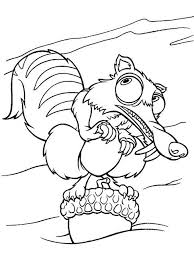 Quiz sur les personnages de ce dessin animé. Nothing Found For Ice Age Squirrel Coloring Pages Coloriage Coloriage Dessin Anime Image Coloriage