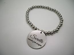E glielo presti comunque, perché le vuoi bene. Col Cuore Bracciale Moda Donna In Acciaio Con Frase Sorelle Amiche Per Sempre Amazon It Prodotti Handmade