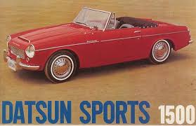 datsun sports 1500 classic sports cars datsun japanese cars