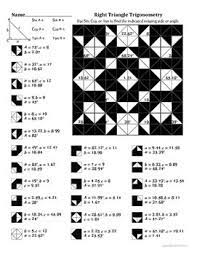 Finding A Missing Side Angle Using Right Triangle Trigonometry Color Worksheet Trigonometry Worksheets Right Triangle Trigonometry