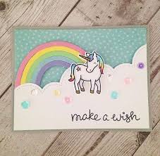 Birthday Card Ideas For Kids Unicorn It S So Fluffy Unicorn Birthday Cards Unicorn Card Rainbow Card