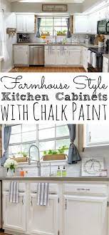 Affordable, easy diy update to kitchen cabinets using annie sloan chalk paint. Painting Kitchen Cabinets With Chalk Paint Simply Today Life