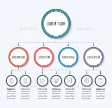 Organization Chart Template Vector Eps Ai Illustrator