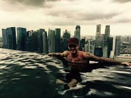 Infinity Pool David Beckham Sands Resort Sands Hotel Singapore