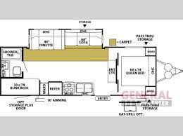 The wildwood heritage glen 356qbq fifth wheel by forest river offers quad slides and a rear bunk house. Image Result For 2007 Wildwood Travel Trailer Floor Plans Bhss Travel Trailer Floor Plans Forest River Rv Travel Trailer