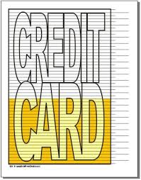 Credit Card Debt Free Charts Debt Payoff Paying Off